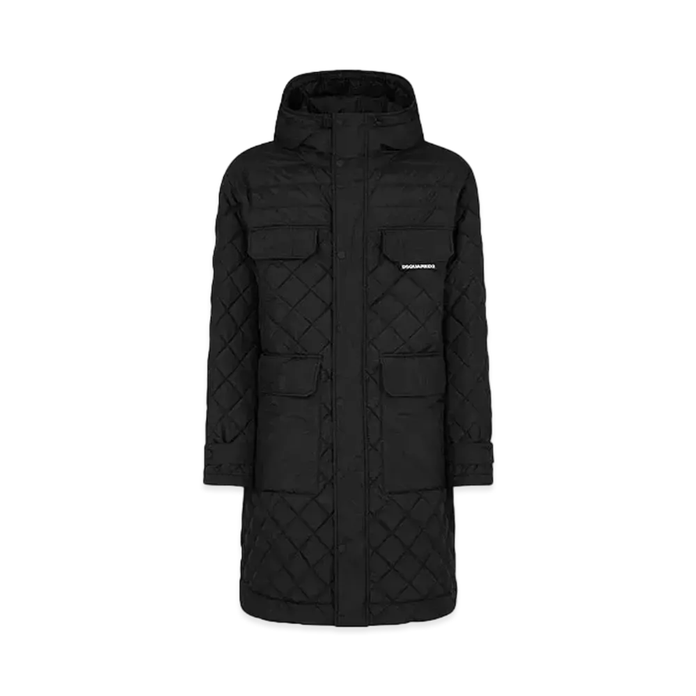 Dsquared2 Quilted Parka "Black"