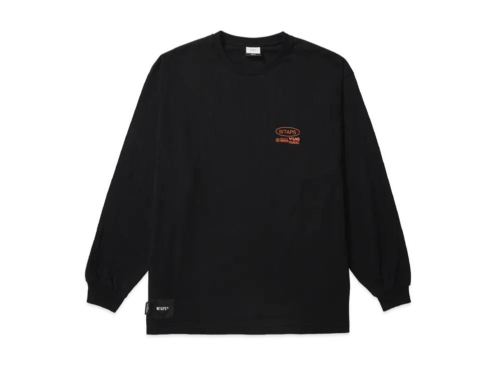 WTAPS Protected By / LS / Cotton "Black"