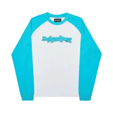 SUPPLIER Planet Logo Raglan Long Sleeve "Blue"