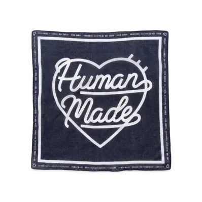 HUMAN MADE BANDANA #1 "Navy"