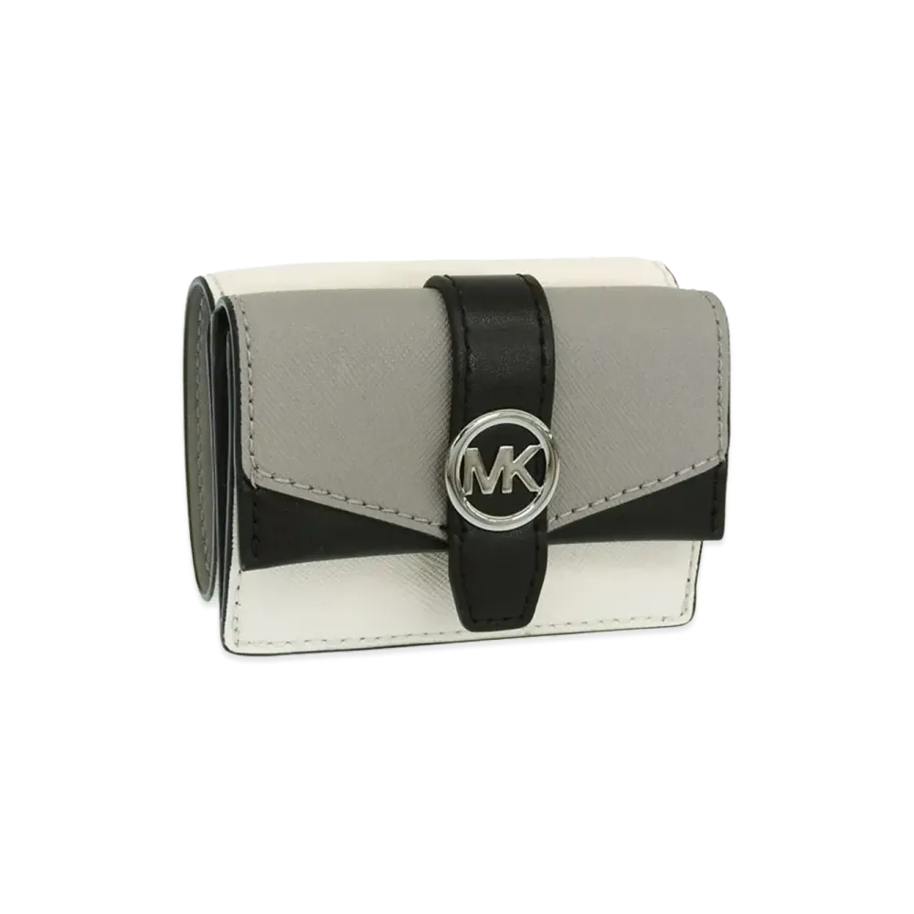 MICHAEL KORS Women's Trifold Wallet "Black Multi"