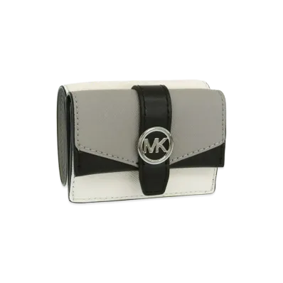 MICHAEL KORS Women's Trifold Wallet "Black Multi"