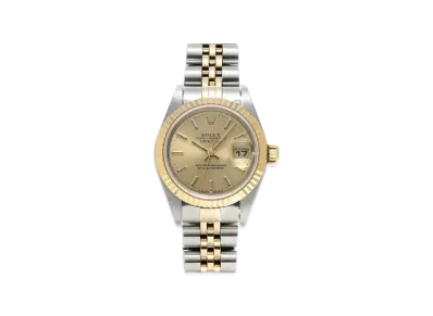 ROLEX Lady-Datejust "Champagne/Stainless Steel/Yellow Gold"