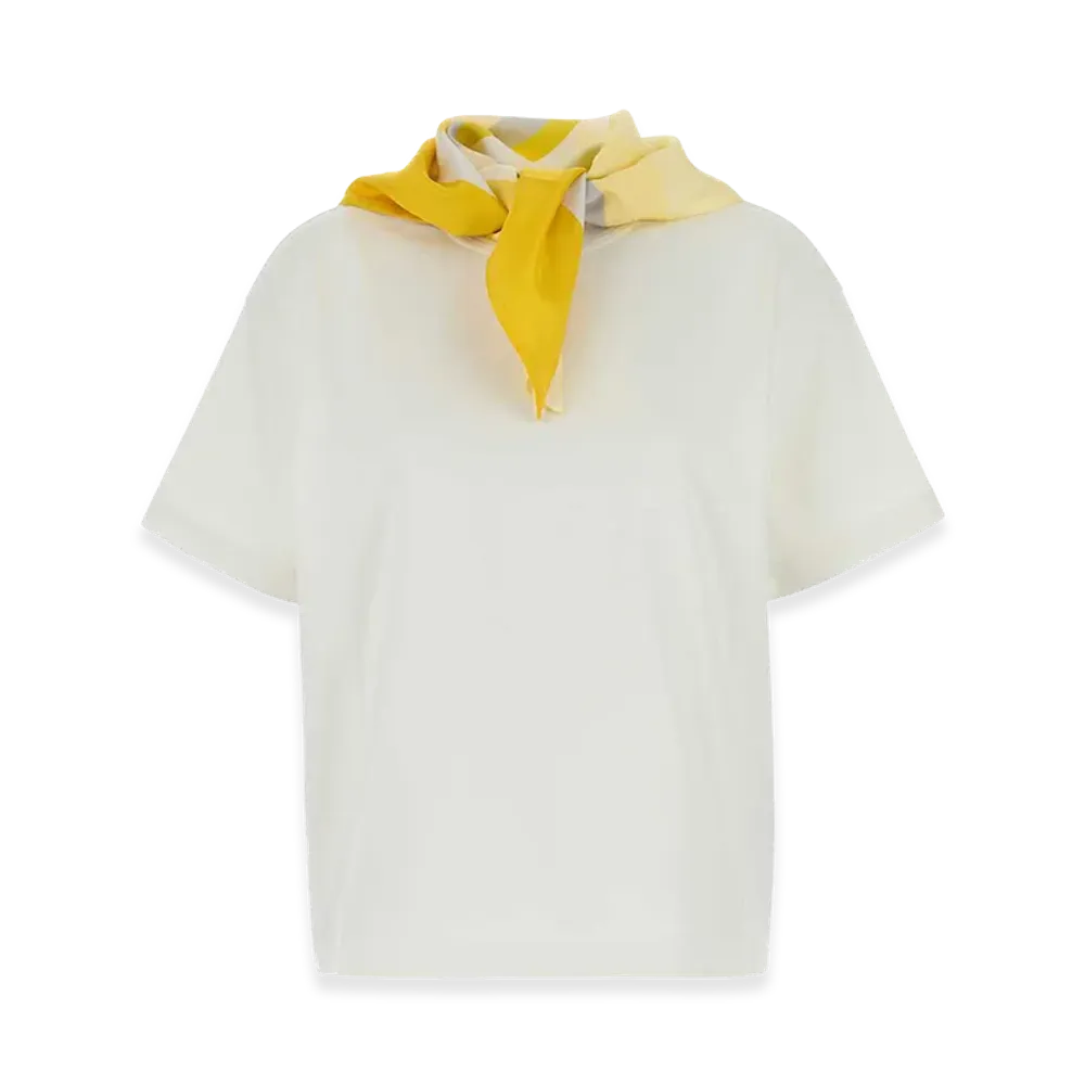Bottega Veneta Women's Cotton Tee "White"
