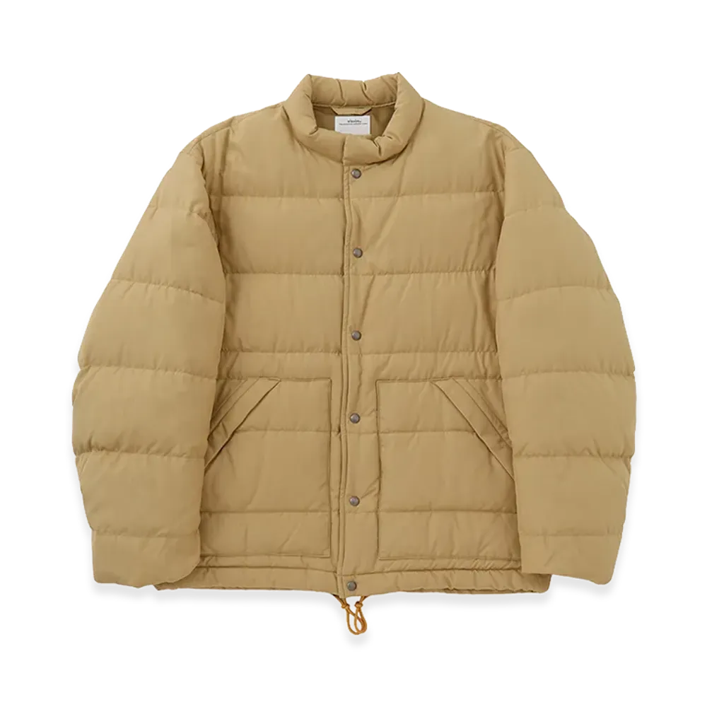 visvim Elias Insulator Down JKT (Silk) "Yellow"
