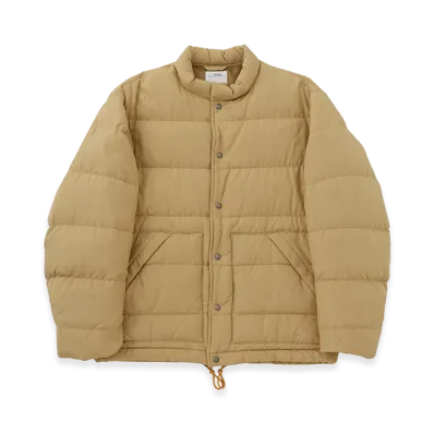 visvim Elias Insulator Down JKT (Silk) "Yellow"