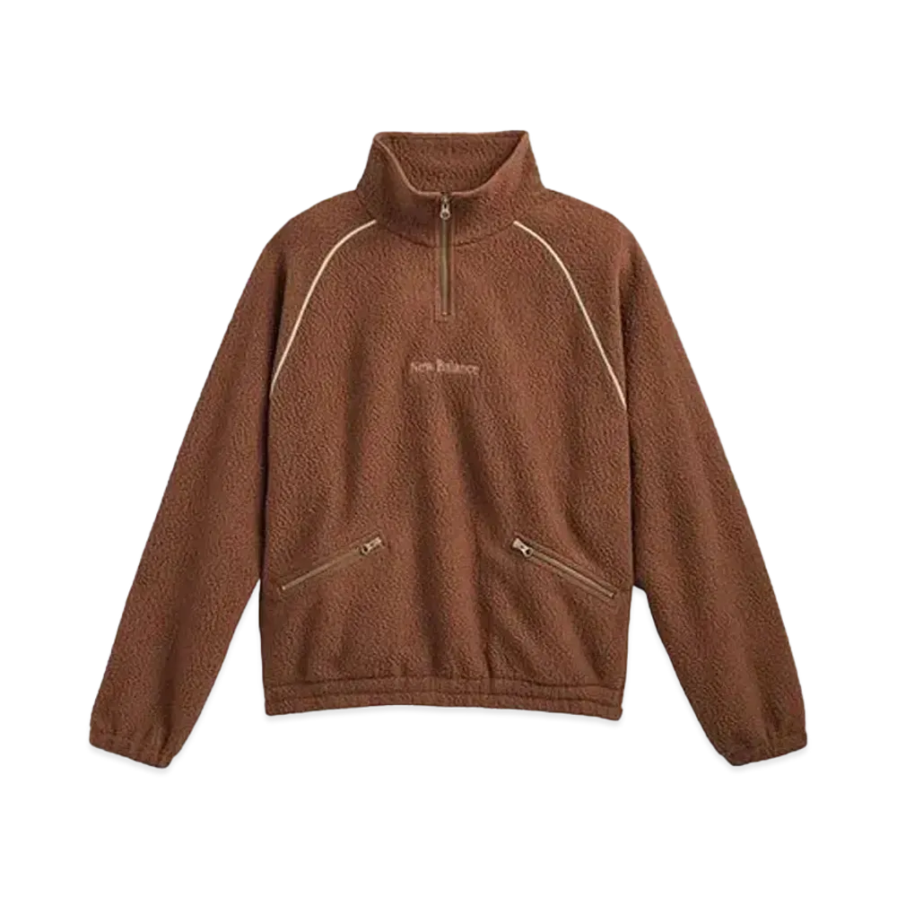 AURALEE x New Balance x TDS Pullover Jacket "Brown"