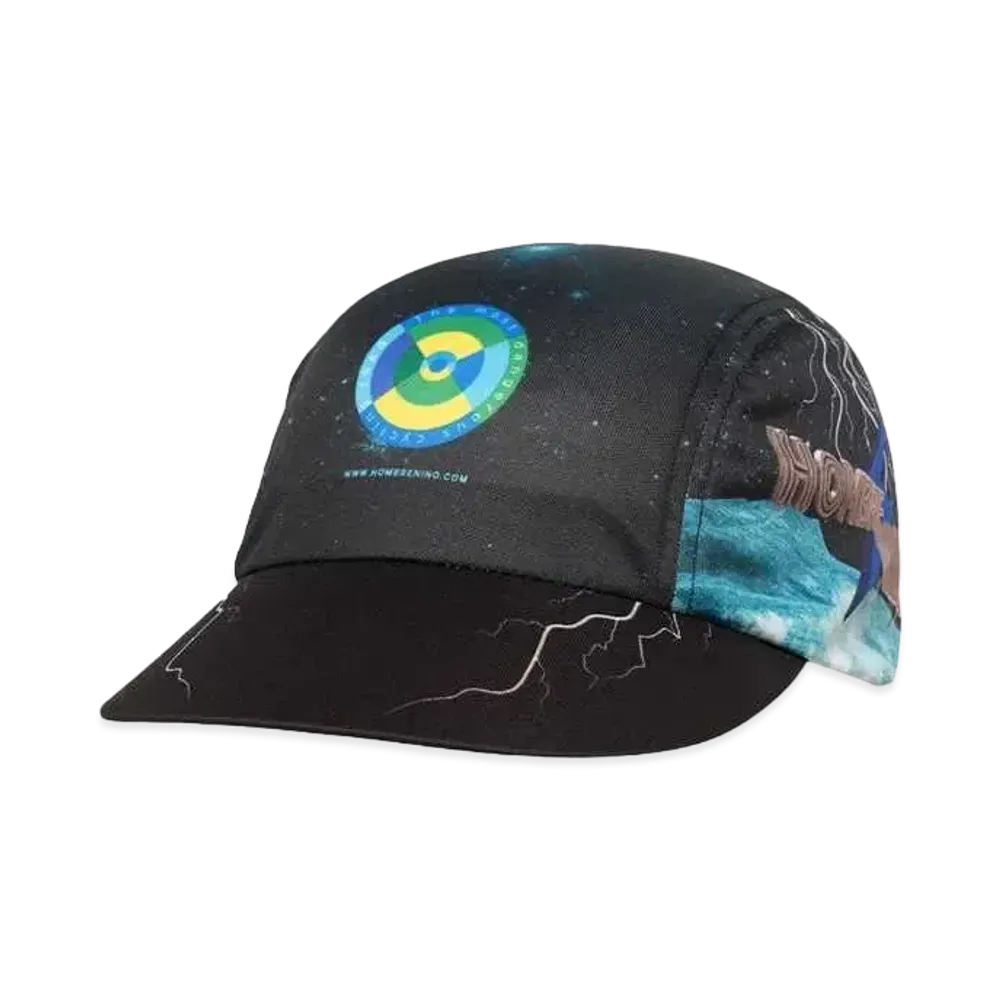 HOMBRE Nino CYCLE CAP "AOP BLACK"