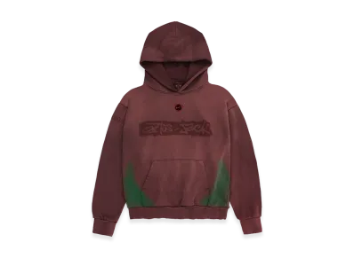 Travis Scott Cactus Jack x Nike Portugal Total 90 Hoodie "Burgundy"