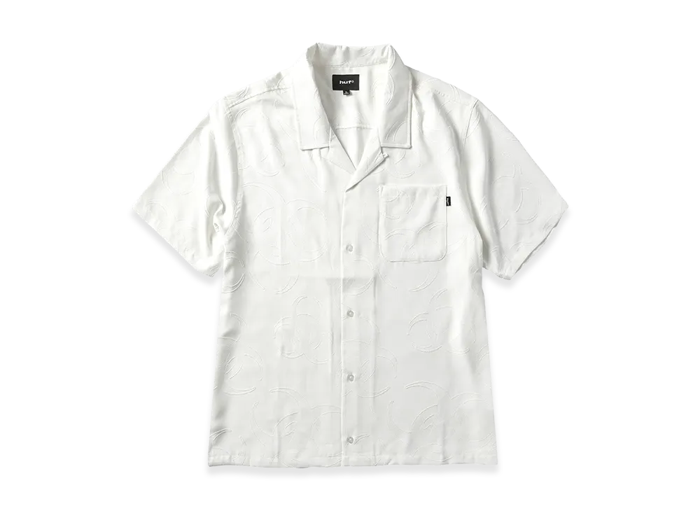 HUF Sector Jacquard Shirt "Bleach"