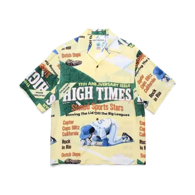 WACKO MARIA High Times / Hawaiian Shirt "Yellow"