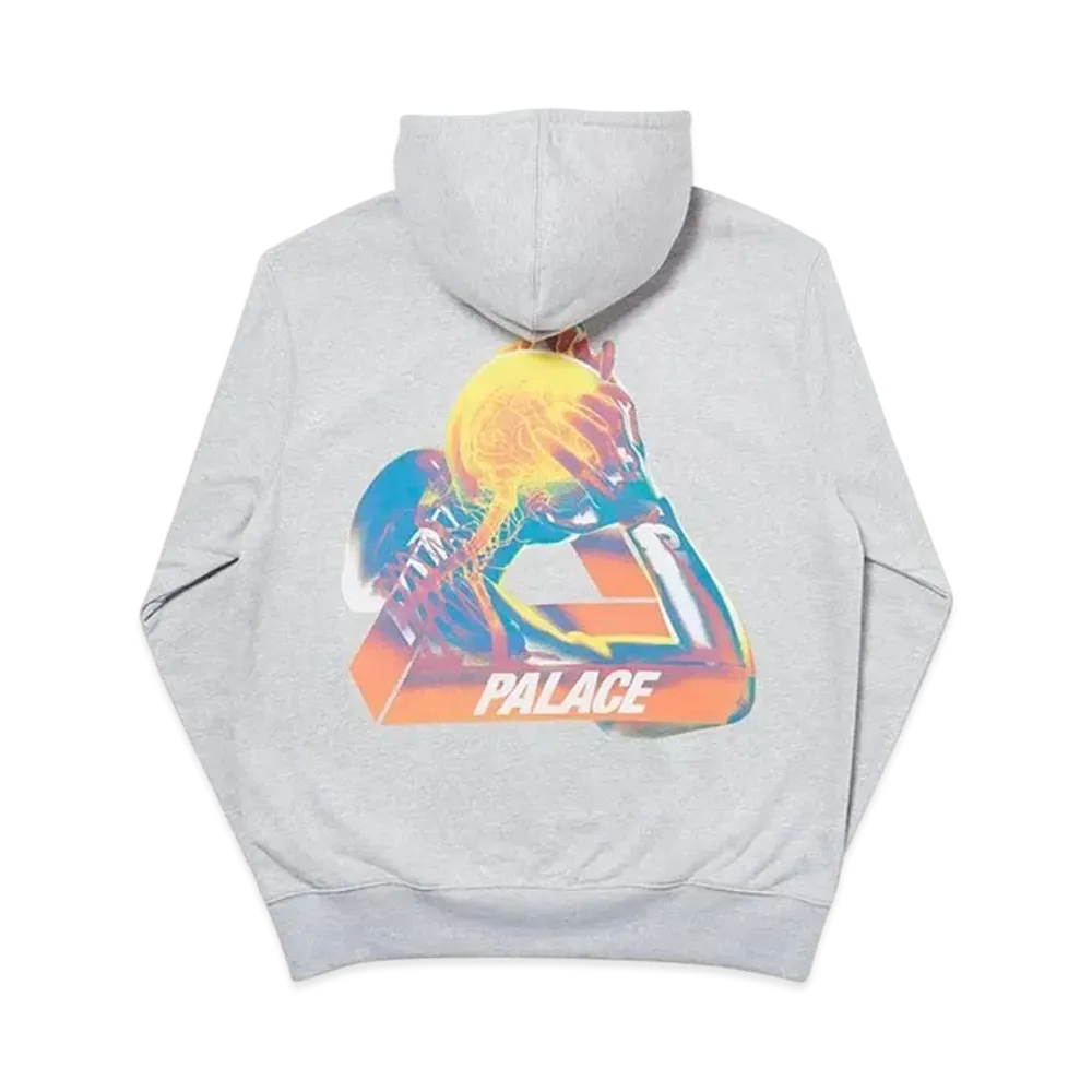 PALACE Tri-Gaine Hood "Grey"