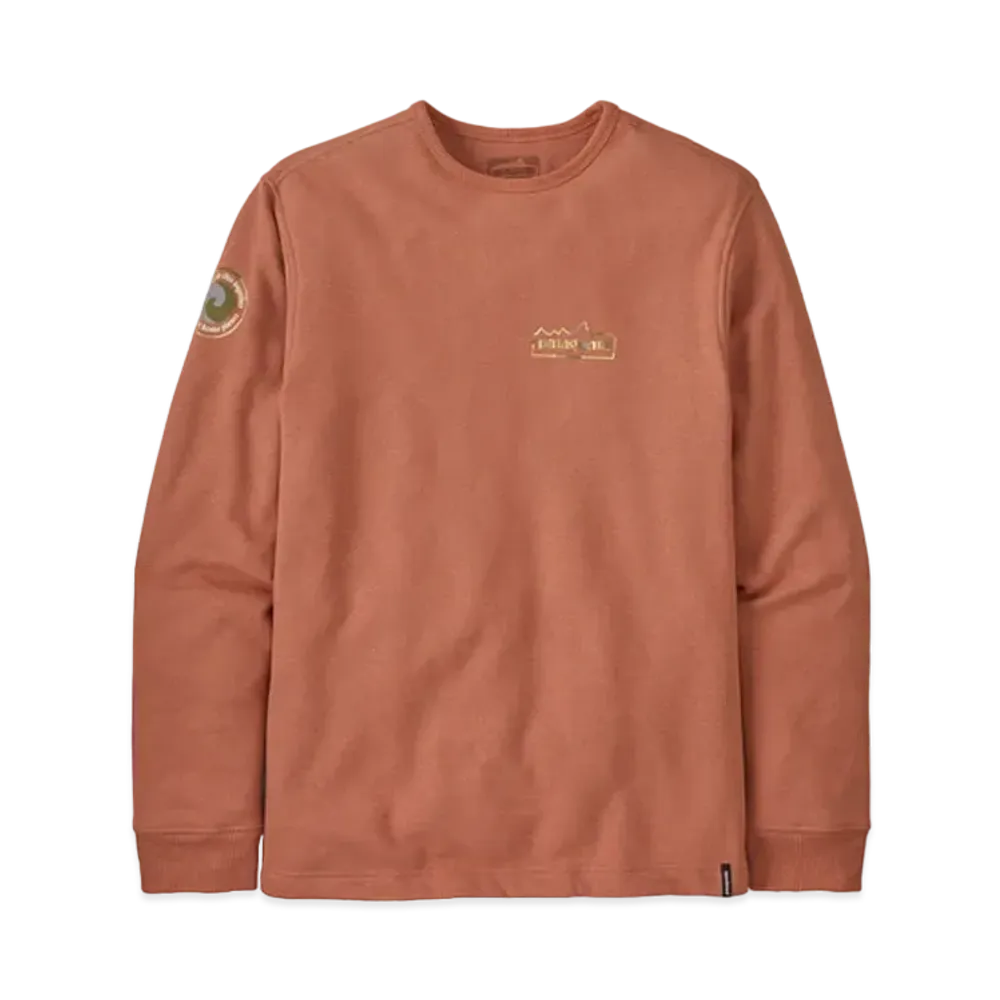patagonia Men's Lightweight Unity Fitz Wildrise Crew "Sienna Clay"