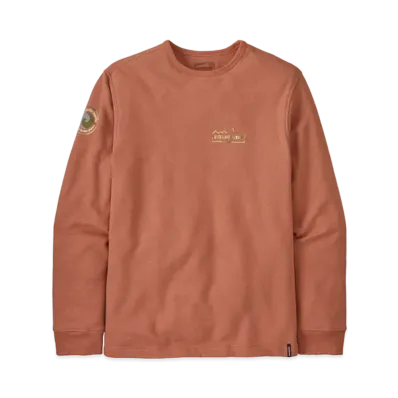 patagonia Men's Lightweight Unity Fitz Wildrise Crew "Sienna Clay"