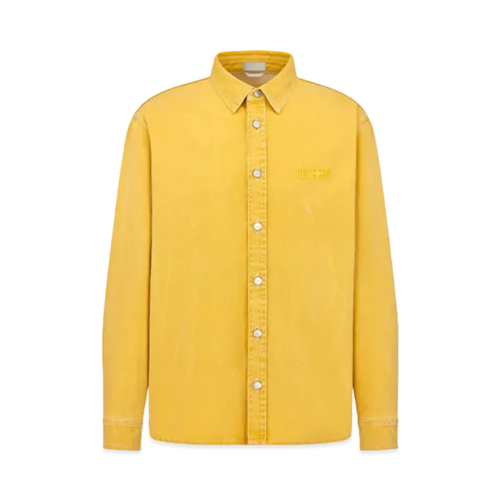 Dior x Stone Island Over Shirt Cotton "Yellow"