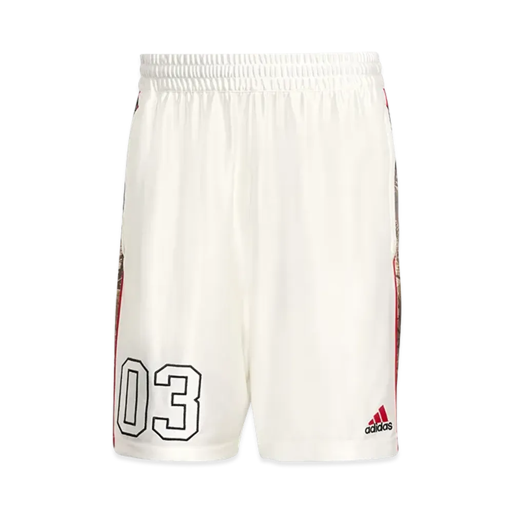 adidas Originals Camouflage Shorts "Core White"