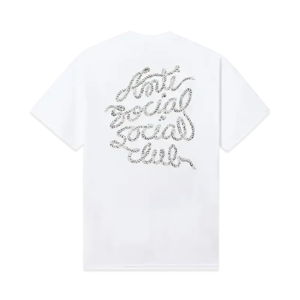 ANTI SOCIAL SOCIAL CLUB Lasso Mind Games Tee "White"