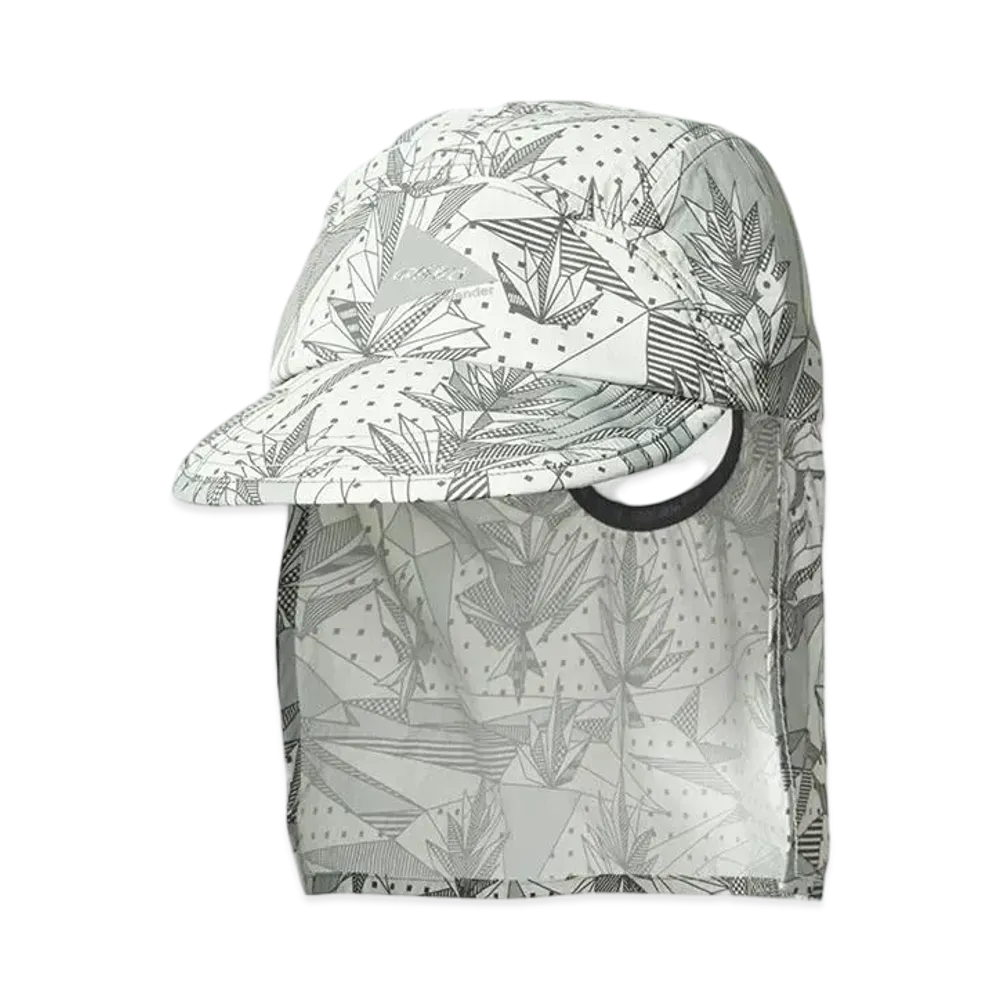 GRAMICCI x and wander brushed nylon sunshade cap"YOSEMITE GRAY"
