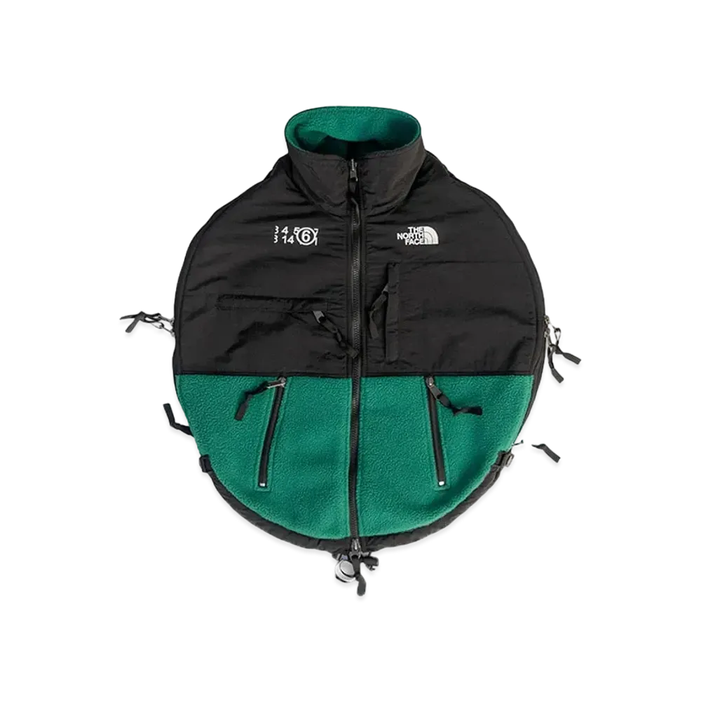 The North Face x MM6 Maison Margiela Circle Denali Fleece Top "Green"