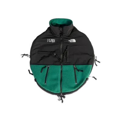 The North Face x MM6 Maison Margiela Circle Denali Fleece Top "Green"