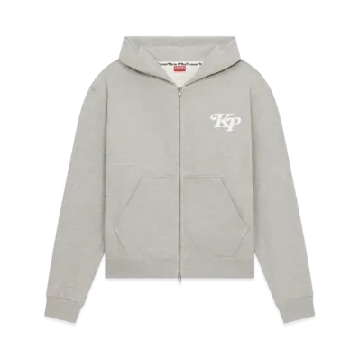 KENZO x VERDY "COLORS" Full Zip Hoodie "Pearl Grey"