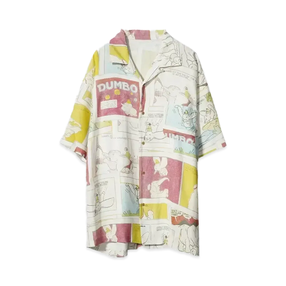 DISNEY x PORTER CLASSIC DISNEY VC / PC ALOHA COLLECTION ALOHA SHIRT /DUMBO "VINTAGE"
