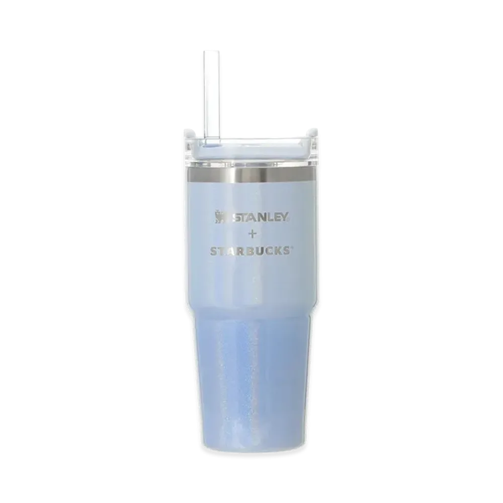STARBUCKS SAKURA 2026 3-Way Stainless Steel Tumbler STANLEY 414ml "Shiny Airy Blue Gradation"