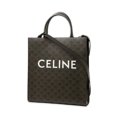 CELINE Medium Vertical Cabas "Black"