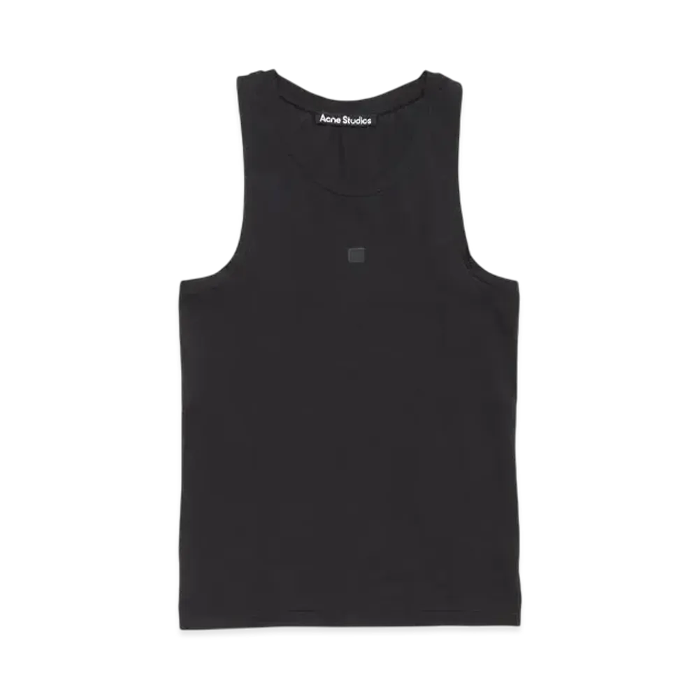 Acne Studios Jersey Tank Top "Black"