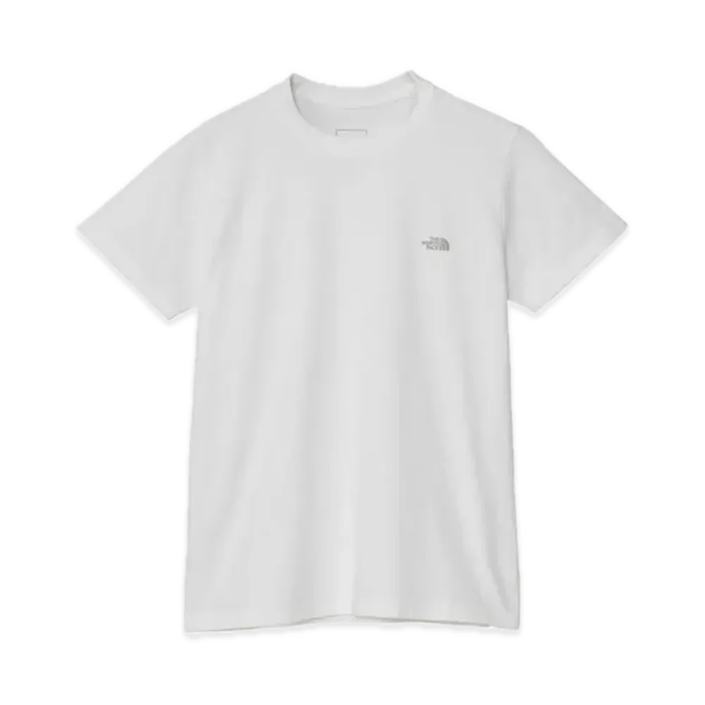 The North Face Short Sleeve Flash Dry Small Logo Cotton Tee "White"