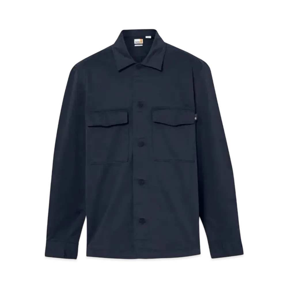 Timberland Men's Twill Overshirt "Dark Sapphire"
