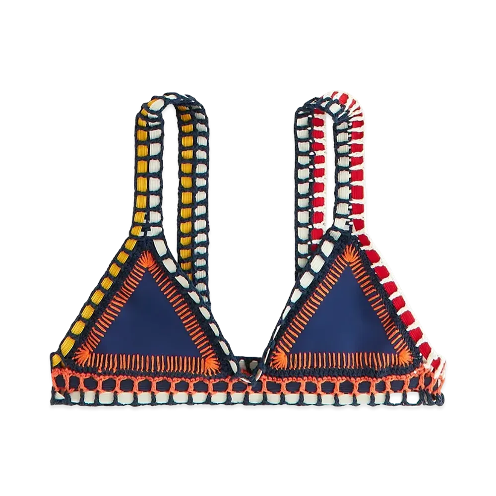 Kith x KIINI Women's Triangle Bikini Top "Nocturnal"