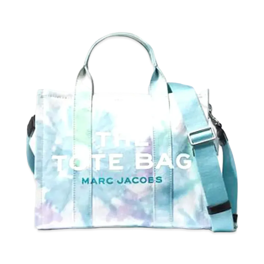 Marc Jacobs The Tie Dye Small Tote Bag "Blue Multi"