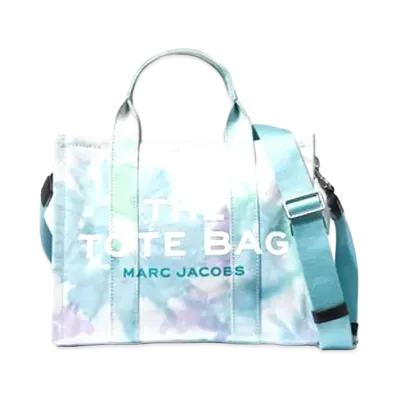 Marc Jacobs The Tie Dye Small Tote Bag "Blue Multi"