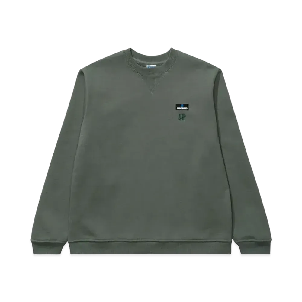 UNDEFEATED Premium Icon Crewneck "Olive"