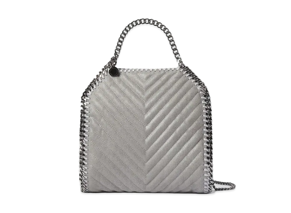 Stella McCartney Falabella Mini Tote "Light Gray"