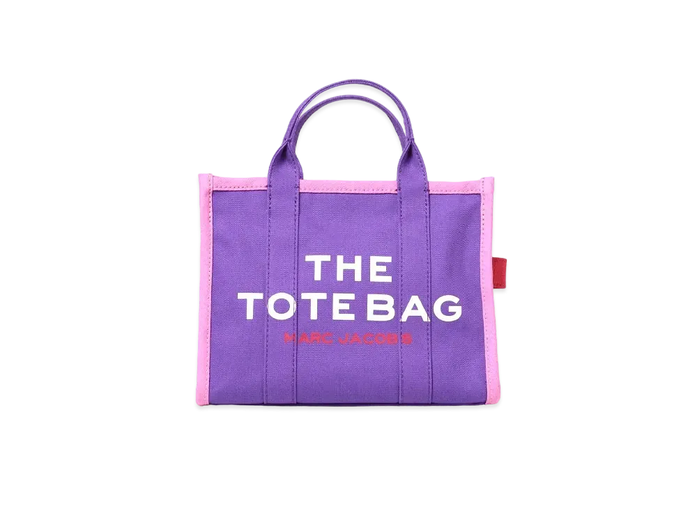 MARC JACOBS The Small Colorblock Tote Bag "Purple"