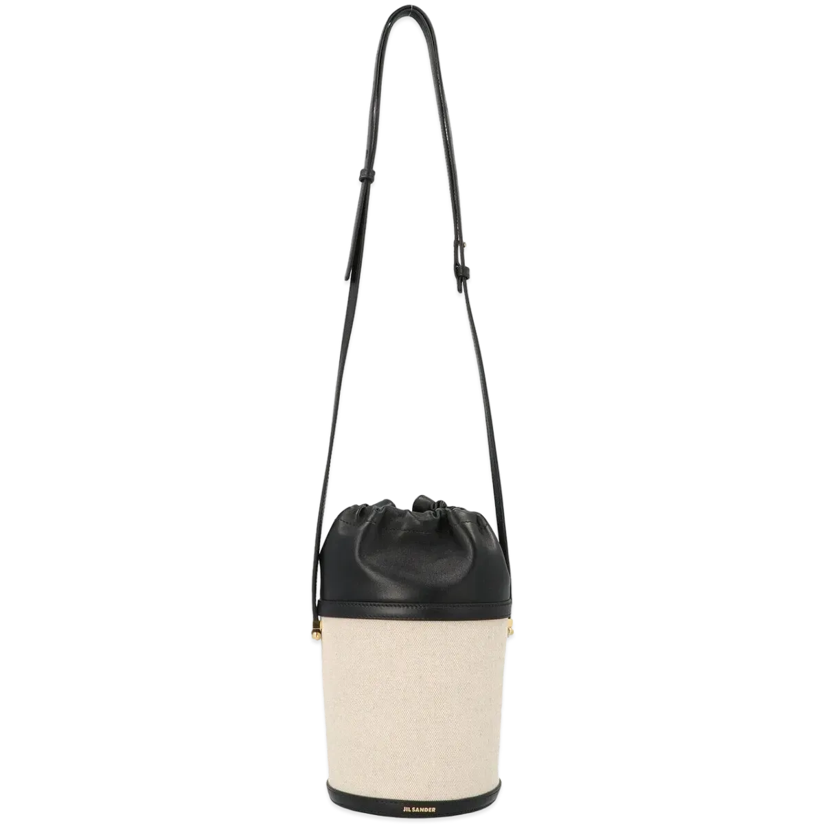 Jil Sander Taos Bucket Mini "White"