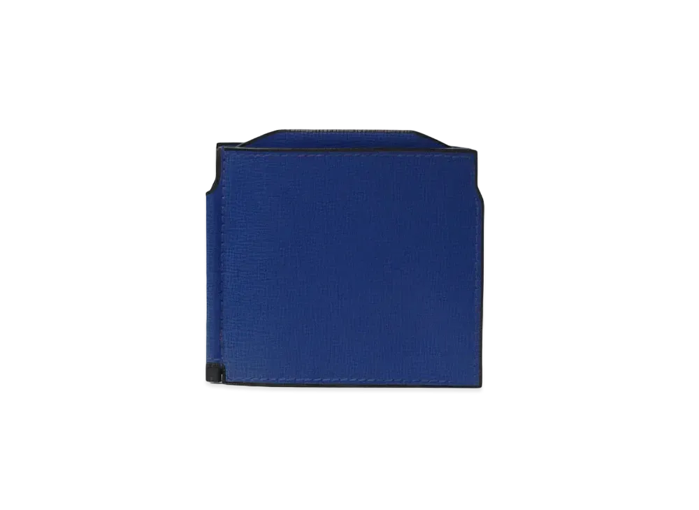 Valextra Double Money Clip "Royal Blue"