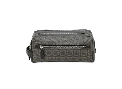 Salvatore Ferragamo Toiletary Kit "Black/Gray"