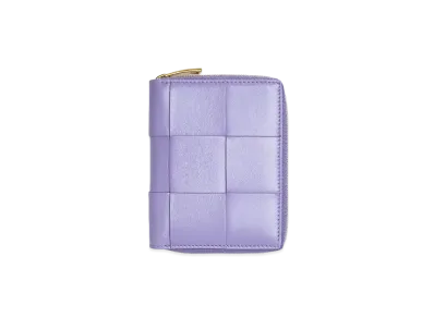 Bottega Veneta Zip Around Wallet "Wisteria"