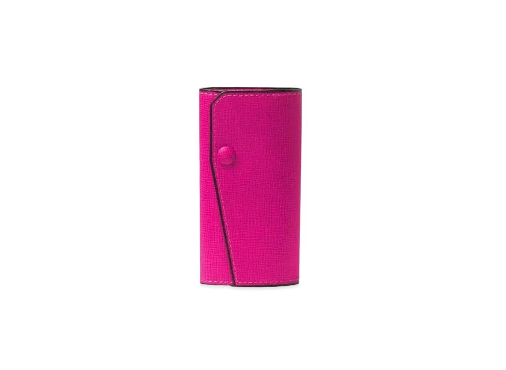Valextra Key Holder 6 Hook "Magenta"