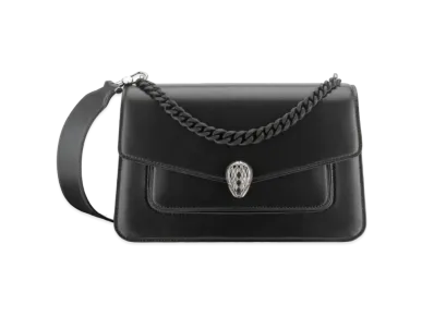 BVLGARI Serpenti Forever Crossbody Bag "Black"