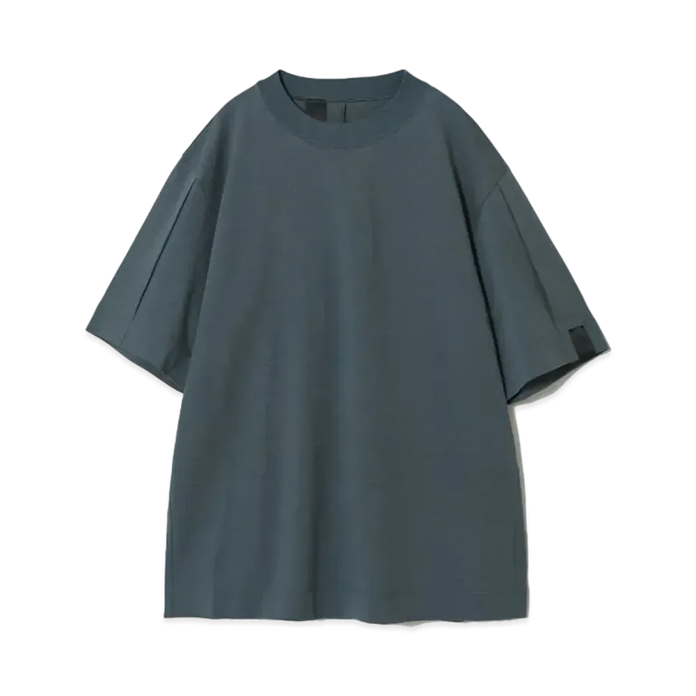 N.HOOLYWOOD Mock Neck Half Sleeve "Blue Gray"