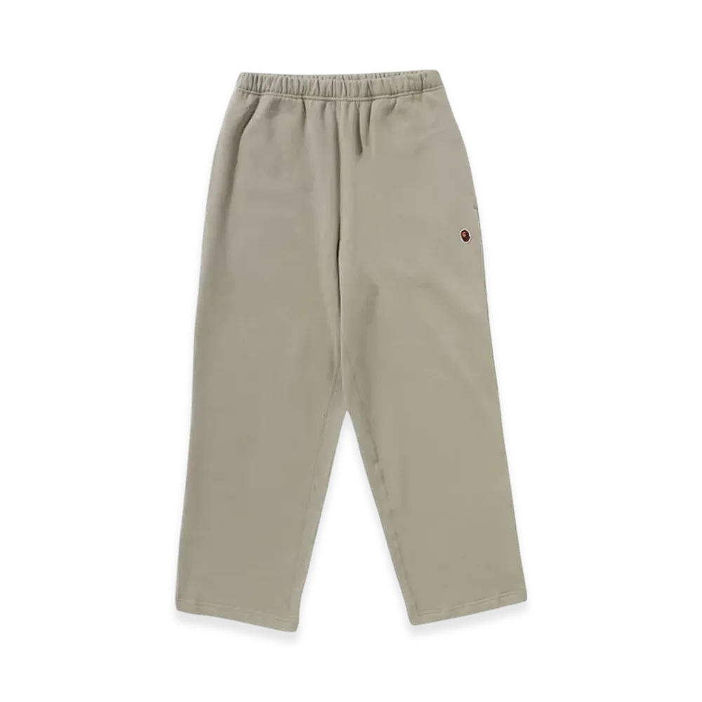 A BATHING APE Pigment Dyed Sweat Pants "Gray"