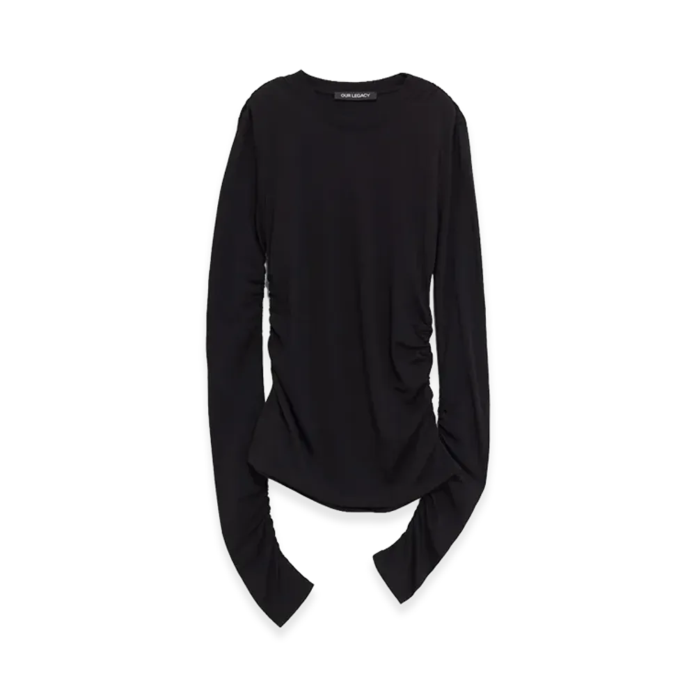 OUR LEGACY Women's Long Sleeve T-Shirt "Black"
