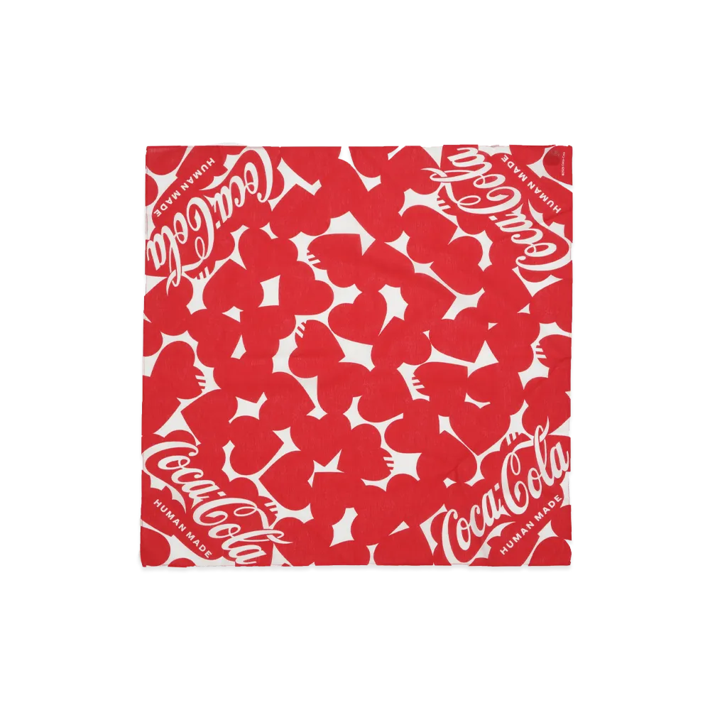 HUMAN MADE x Coca-Cola Bandana "Red"