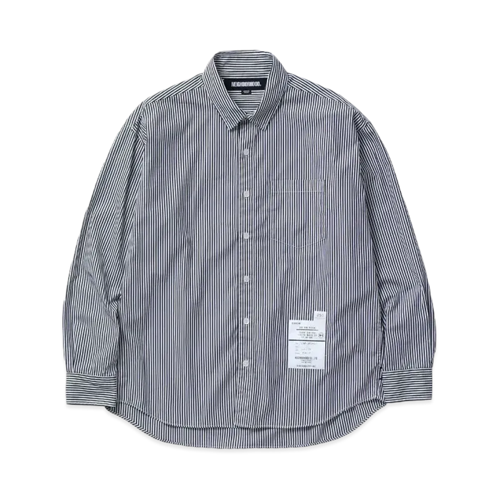 NEIGHBORHOOD Stripe Shirt LS "Black"