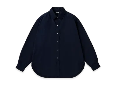 A.PRESSE Regular Collar Shirt "Navy"