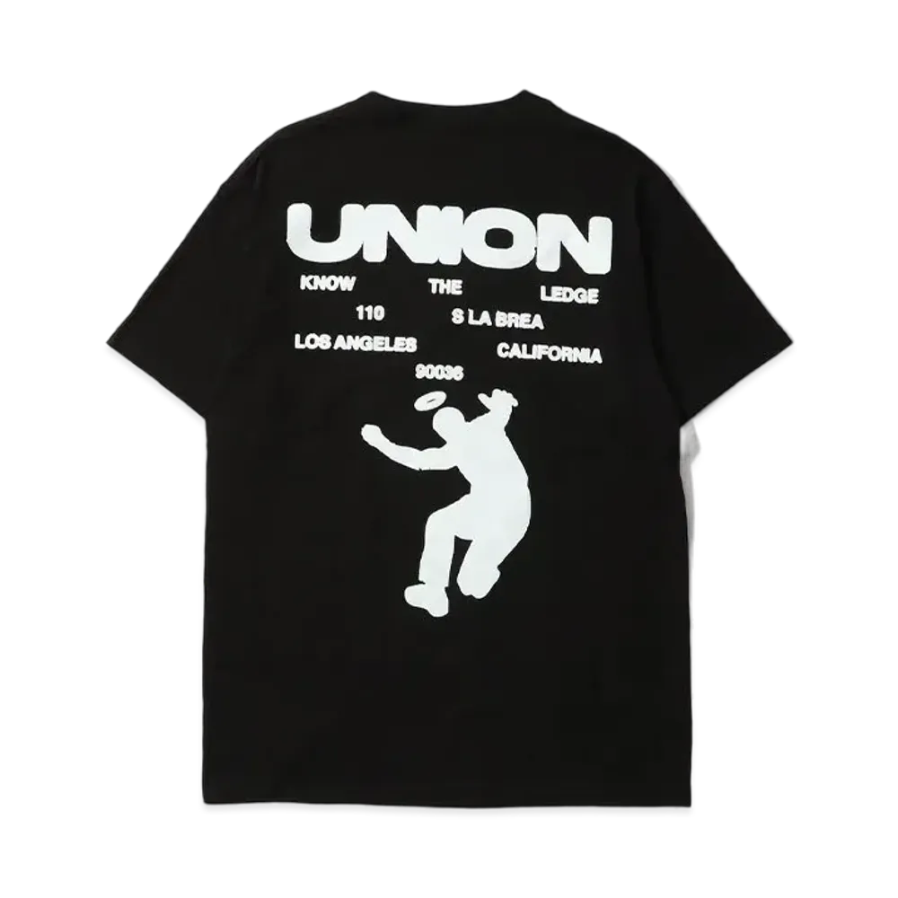 UNION Typeset Tee "True Black"